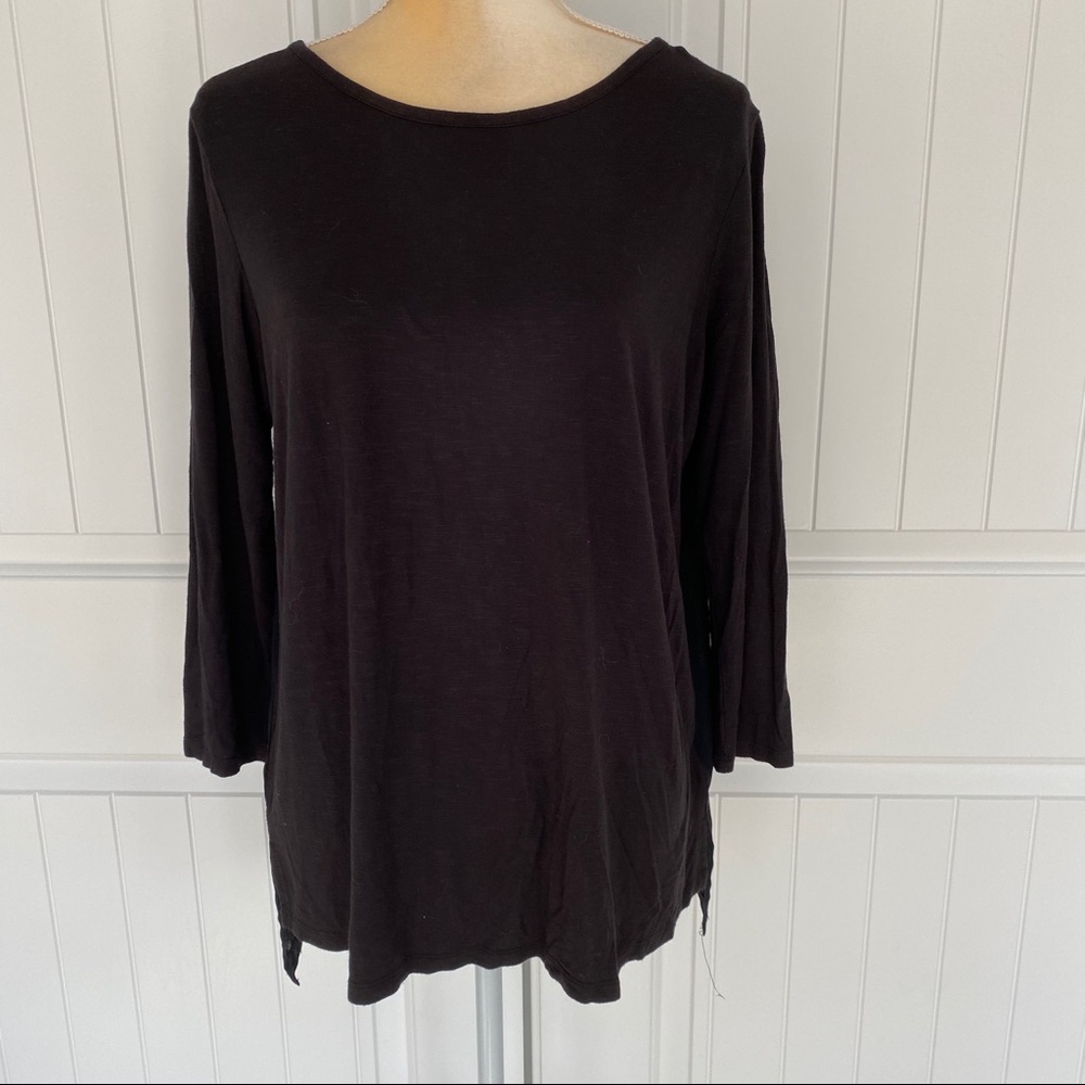 Michael Kors black top size Large